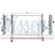 Radiateur, refroidissement du moteur NISSENS [606342]