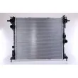 NISSENS 606571 - Radiateur, refroidissement du moteur
