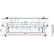 NISSENS 606955 - Radiateur, refroidissement du moteur