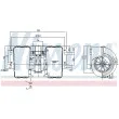 NISSENS 87486 - Pulseur d'air habitacle