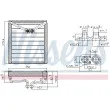 NISSENS 92373 - Évaporateur climatisation