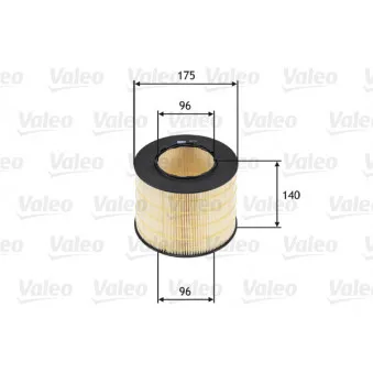 Filtre à air VALEO OEM 5461959