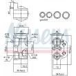 NISSENS 999376 - Détendeur, climatisation