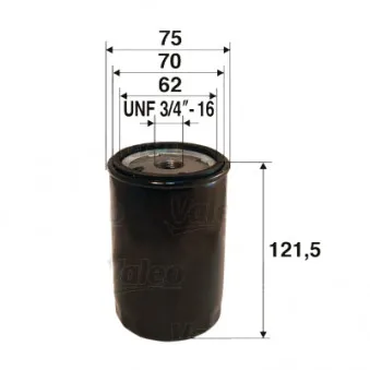 Filtre à huile MANN-FILTER W 719/14