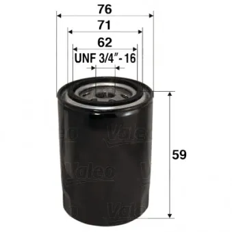 VALEO 586065 - Filtre à huile