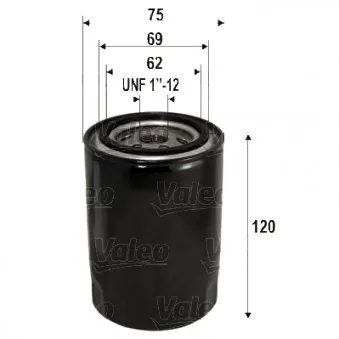VALEO 586103 - Filtre à huile