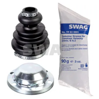 Jeu de joints-soufflets, arbre de commande avant gauche SWAG OEM 7H0498201