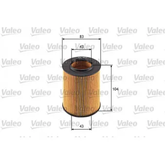 VALEO 586527 - Filtre à huile