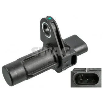 Capteur d'angle, vilebrequin SWAG 33 10 3814 pour FIAT PANDA 0.9 4x4 - 86cv