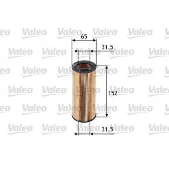 VALEO 586545 - Filtre à huile