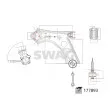 SWAG 33 10 4356 - Bras de liaison, suspension de roue avant gauche