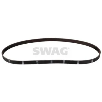 Courroie trapézoïdale à nervures SWAG 33 10 4408 pour CITROEN C1 1.0 VTi 68 - 69cv