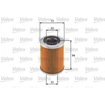 Filtre à huile VALEO OEM 649016