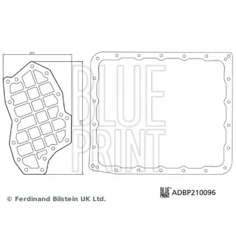 Kit de filtre hydraulique, boîte automatique BLUE PRINT ADBP210096