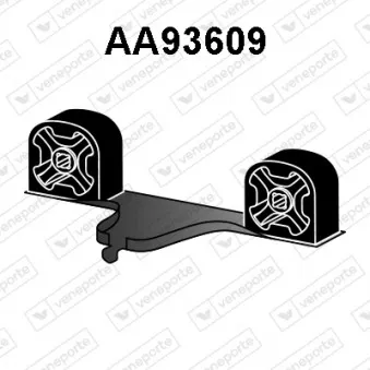 VENEPORTE AA93609 - Bandes de caoutchouc, échappement