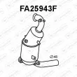 Filtre à particules / à suie, échappement VENEPORTE [FA25943F]