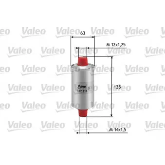 VALEO 587218 - Filtre à carburant