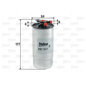 Filtre à carburant VALEO OEM 813030