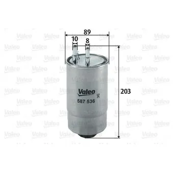 Filtre à carburant VALEO OEM 818020