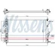 NISSENS 606049 - Radiateur, refroidissement du moteur