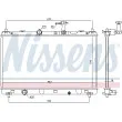 NISSENS 606146 - Radiateur, refroidissement du moteur