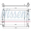 NISSENS 606528 - Radiateur, refroidissement du moteur