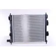 NISSENS 606702 - Radiateur, refroidissement du moteur