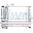 NISSENS 60735A - Radiateur, refroidissement du moteur