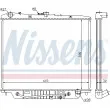 NISSENS 60852 - Radiateur, refroidissement du moteur