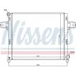 NISSENS 61022 - Radiateur, refroidissement du moteur