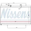 NISSENS 61271 - Radiateur, refroidissement du moteur
