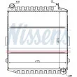 NISSENS 61450 - Radiateur, refroidissement du moteur