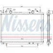 NISSENS 61672A - Radiateur, refroidissement du moteur