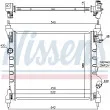 NISSENS 61689 - Radiateur, refroidissement du moteur