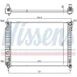 NISSENS 616905 - Radiateur, refroidissement du moteur