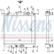 NISSENS 61748 - Radiateur, refroidissement du moteur