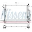 NISSENS 617867 - Radiateur, refroidissement du moteur