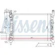 NISSENS 61950 - Radiateur, refroidissement du moteur