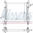 NISSENS 62005 - Radiateur, refroidissement du moteur