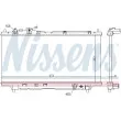 NISSENS 62383A - Radiateur, refroidissement du moteur