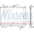 NISSENS 62409A - Radiateur, refroidissement du moteur