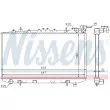 NISSENS 62421 - Radiateur, refroidissement du moteur