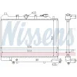 NISSENS 62442 - Radiateur, refroidissement du moteur