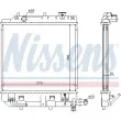 NISSENS 62459 - Radiateur, refroidissement du moteur