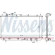 NISSENS 625081 - Radiateur, refroidissement du moteur