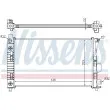 NISSENS 62781A - Radiateur, refroidissement du moteur
