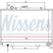 NISSENS 62809 - Radiateur, refroidissement du moteur