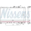 NISSENS 628431 - Radiateur, refroidissement du moteur