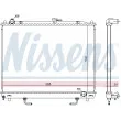 NISSENS 628959 - Radiateur, refroidissement du moteur