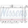 NISSENS 628975 - Radiateur, refroidissement du moteur